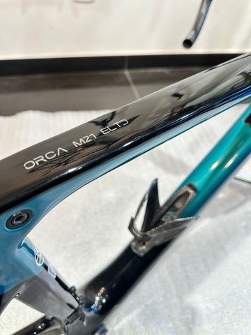 Gebrauchtes Orbea ORCA M21eLTD PWR 2023 Frameset 2023 Road & Gravel, Blau — Bild 6 von 10