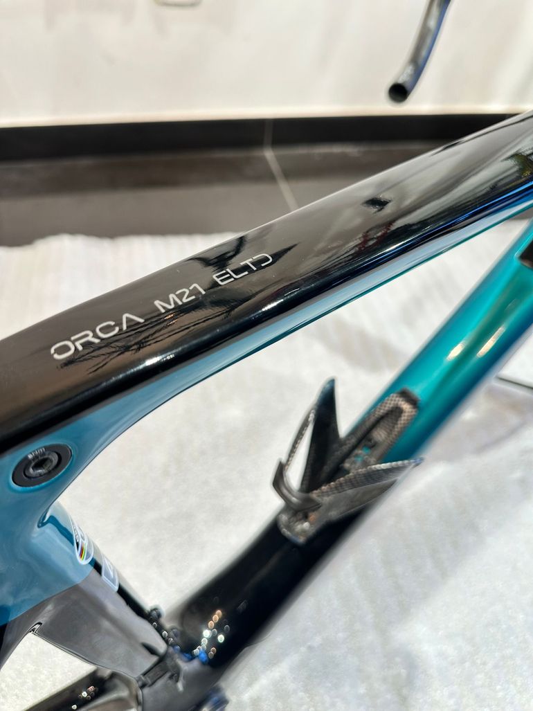 Used Orbea ORCA M21eLTD PWR 2023 Frameset 2023 Road & Gravel, Blue — image 6 of 10