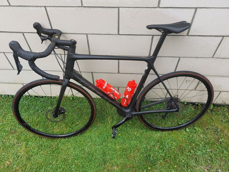 Giant TCR Advanced 2 Disc 2021 2021 Road & Gravel usato, Nero — immagine 3 di 5