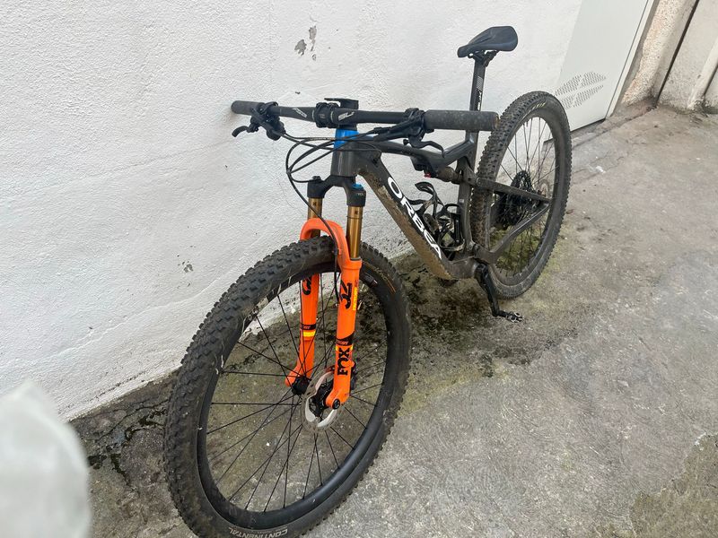 Used Orbea Oiz Shimano SLX 2021 Mountainbike, Blue — image 2 of 12