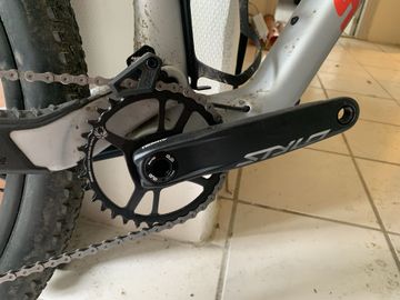 Used Santa Cruz Blur SRAM GX Eagle 2024 Mountainbike, Light Gray, 29 — image 18 of 22