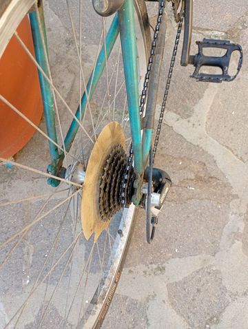 Used Cicli groppo Custom Shimano Tourney 1998 Road & Gravel, Light Gray — image 3 of 8