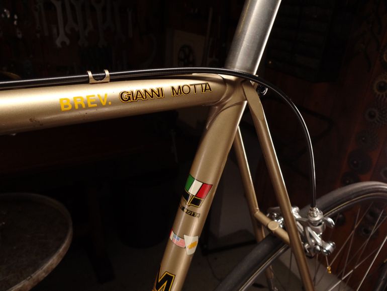 Used Gianni Motta Personal 1990 Road & Gravel, Black — image 12 of 17