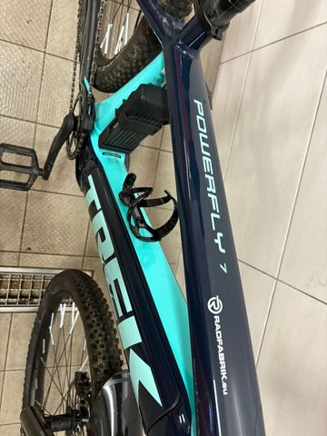Gebrauchtes Trek Powerfly Shimano Deore XT 2022 Mountainbike, Blau — Bild 6 von 23