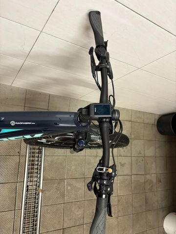 Gebrauchtes Trek Powerfly Shimano Deore XT 2022 Mountainbike, Blau — Bild 9 von 23