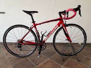 Used Bianchi Impulso 105 2013 2013 Road & Gravel, Red — image 2 of 7
