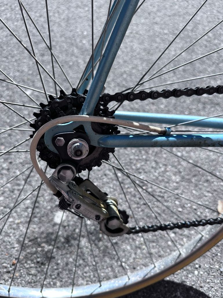 Used bici per Eroica Bici per Eroica Custom Campagnolo Veloce 1980 Road & Gravel, Azul — image 3 of 7