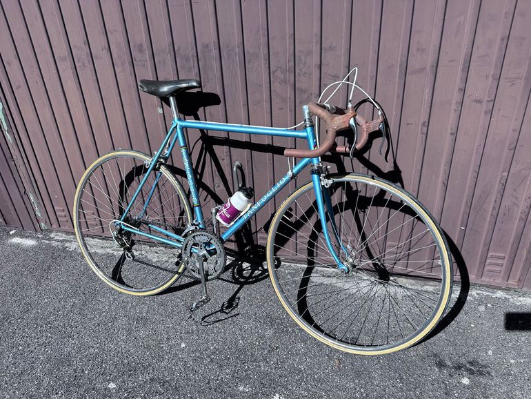 Used bici per Eroica Bici per Eroica Custom Campagnolo Veloce 1980 Road & Gravel, Azul — image 2 of 7
