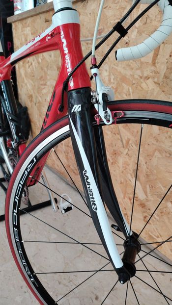 Used Whistle BICI DA CORSA IN CARBONIO WHISTLE GUYAPI MISURA S USATO 2013 Road & Gravel, Rot — image 4 of 16
