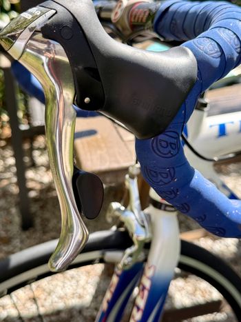 Used Trek OCLV Carbon 120 Bontrager Madone 2005 Road & Gravel, Blue — image 9 of 20