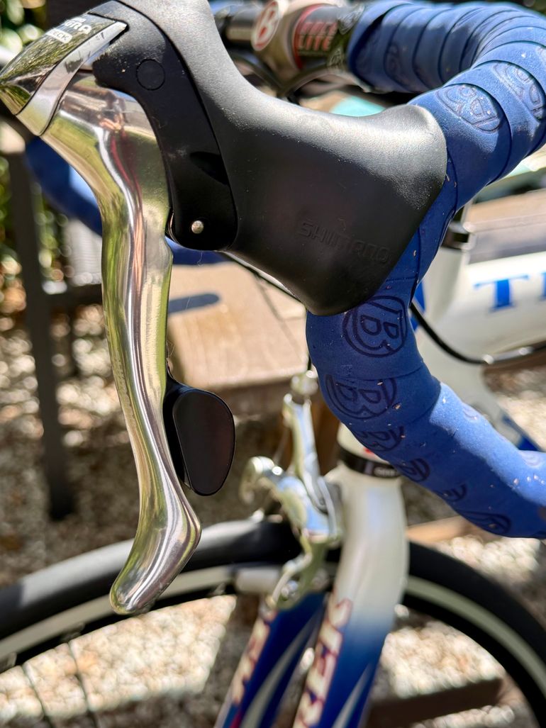 Used Trek OCLV Carbon 120 Bontrager Madone 2005 Road & Gravel, Blue — image 9 of 20