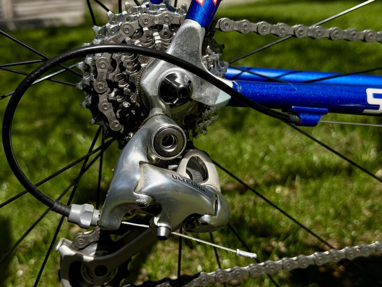 Used Trek OCLV Carbon 120 Bontrager Madone 2005 Road & Gravel, Blue — image 18 of 20