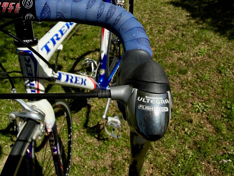 Used Trek OCLV Carbon 120 Bontrager Madone 2005 Road & Gravel, Blue — image 6 of 20
