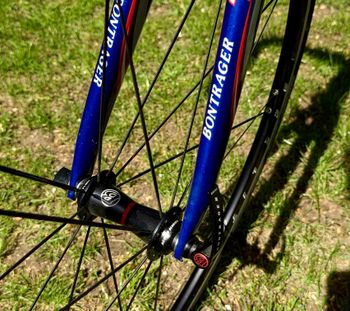 Used Trek OCLV Carbon 120 Bontrager Madone 2005 Road & Gravel, Blue — image 13 of 20