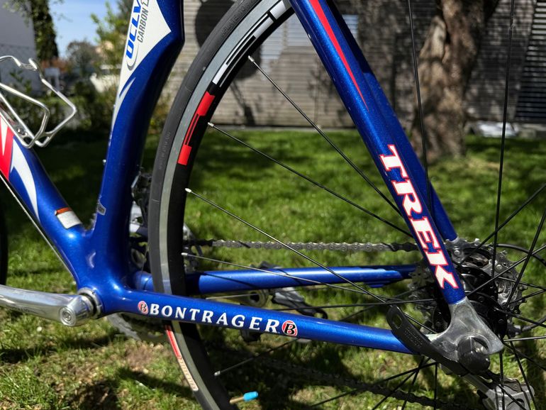 Used Trek OCLV Carbon 120 Bontrager Madone 2005 Road & Gravel, Blue — image 15 of 20