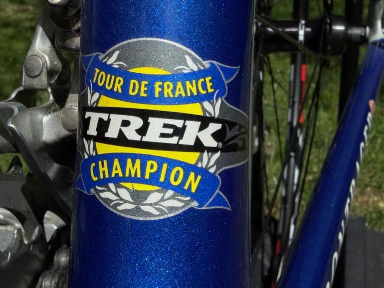 Used Trek OCLV Carbon 120 Bontrager Madone 2005 Road & Gravel, Blue — image 12 of 20