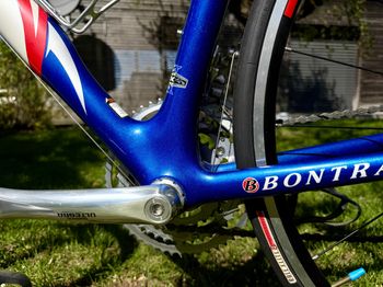 Used Trek OCLV Carbon 120 Bontrager Madone 2005 Road & Gravel, Blue — image 16 of 20
