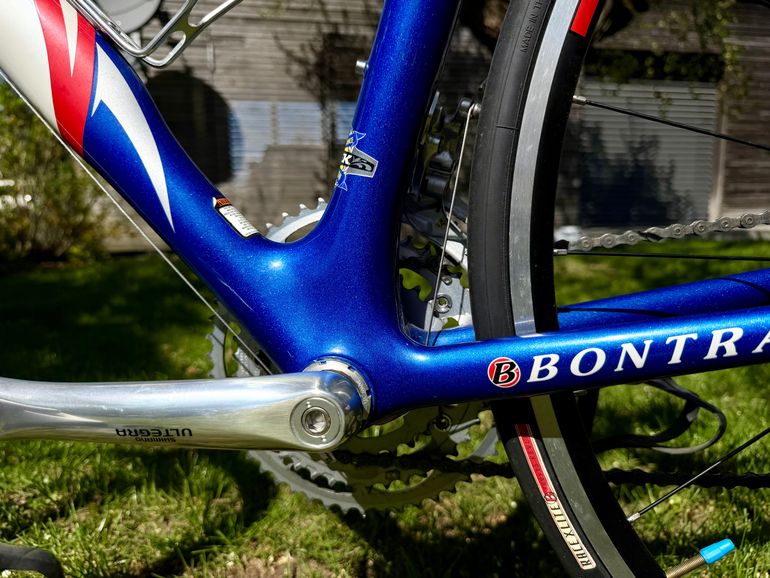 Used Trek OCLV Carbon 120 Bontrager Madone 2005 Road & Gravel, Blue — image 16 of 20