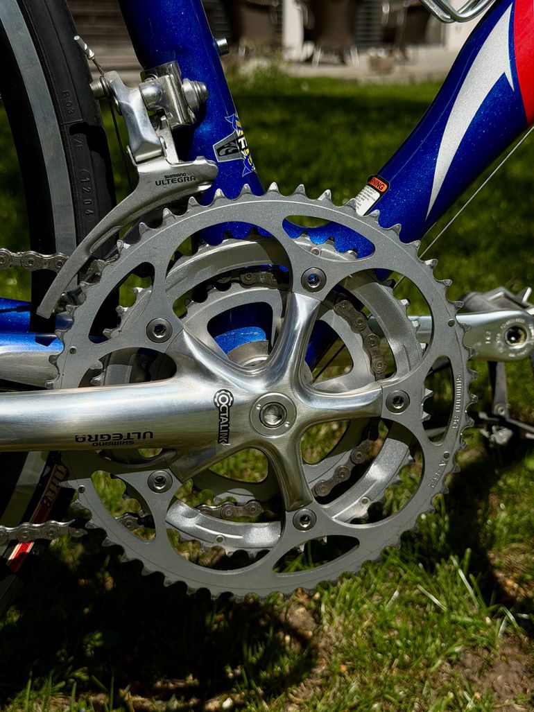 Used Trek OCLV Carbon 120 Bontrager Madone 2005 Road & Gravel, Blue — image 17 of 20