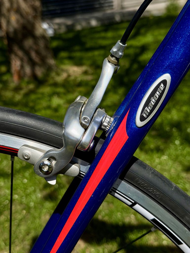 Used Trek OCLV Carbon 120 Bontrager Madone 2005 Road & Gravel, Blue — image 14 of 20