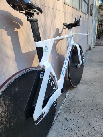 Used Factor Track Frameset 2025 Road & Gravel, White — image 3 of 4
