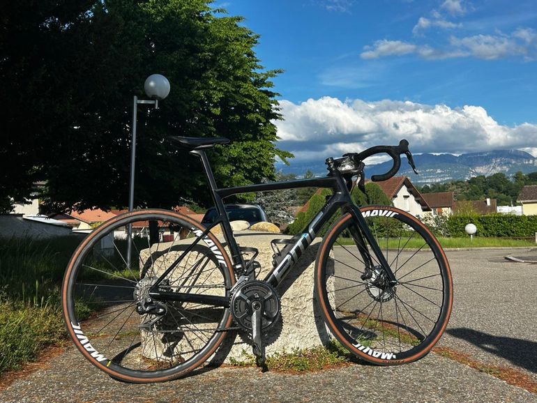 Used BMC Alpenchallenge Shimano Ultegra Di2 2023 Road & Gravel, Schwarz — image 1 of 4