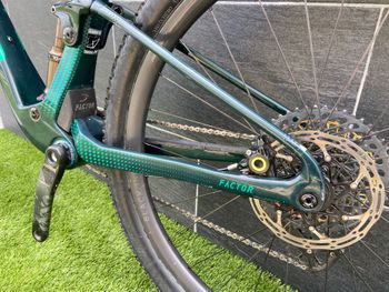 Used Factor LANDO SRAM XX1 Eagle AXS 2023 Mountainbike, Green — image 6 of 18