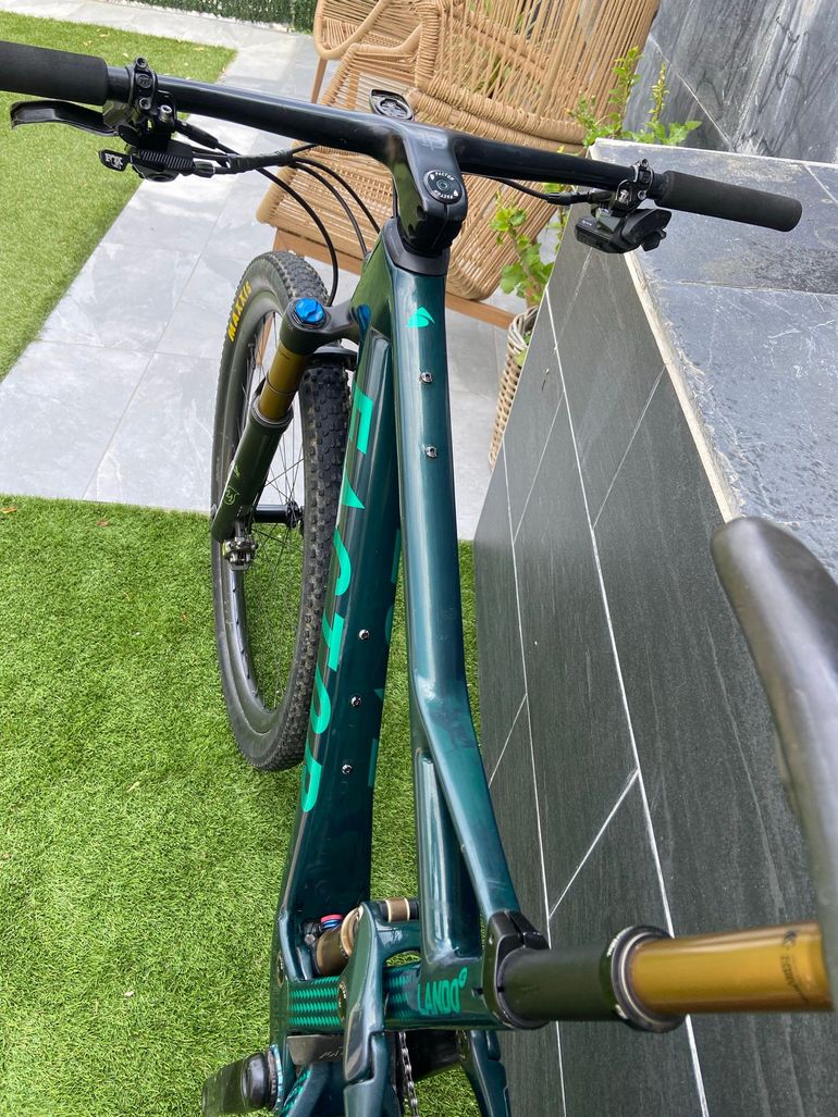 Used Factor LANDO SRAM XX1 Eagle AXS 2023 Mountainbike, Green — image 9 of 18