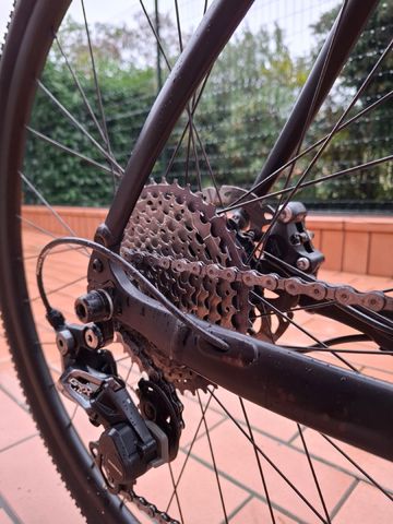 Gebrauchtes Bianchi Impulso e-Allroad GRX 600 2021 2021 Road & Gravel, Schwarz — Bild 12 von 15