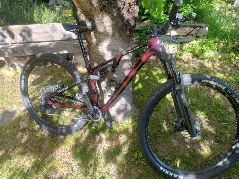 Used CUBE Cube AMS ONE11 C:68X Pro29 Carbonio 2026 Mountainbike, Red — image 3 of 10