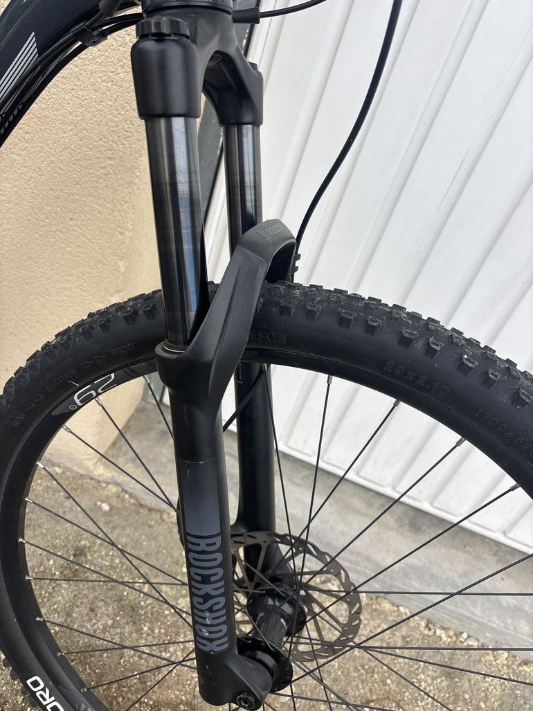 Used ROCKRIDER Rockrider AM 50 S All Mountain 2023 Mountainbike, Light Gray — image 7 of 10