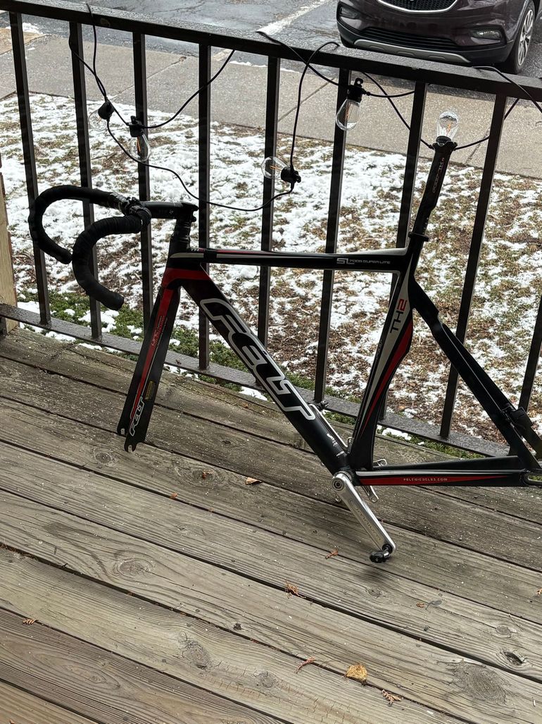 Used Felt Tk2 2011 Frameset 2011 Road & Gravel, Black — image 1 of 2
