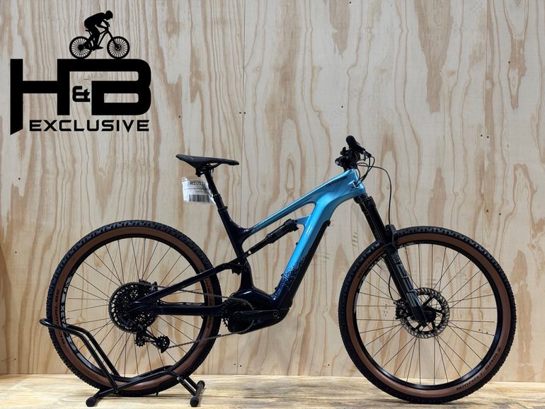 Used Cannondale Moterra Neo Carbon 2 Sram NX 2022 Mountainbike, Blue — image 1 of 12