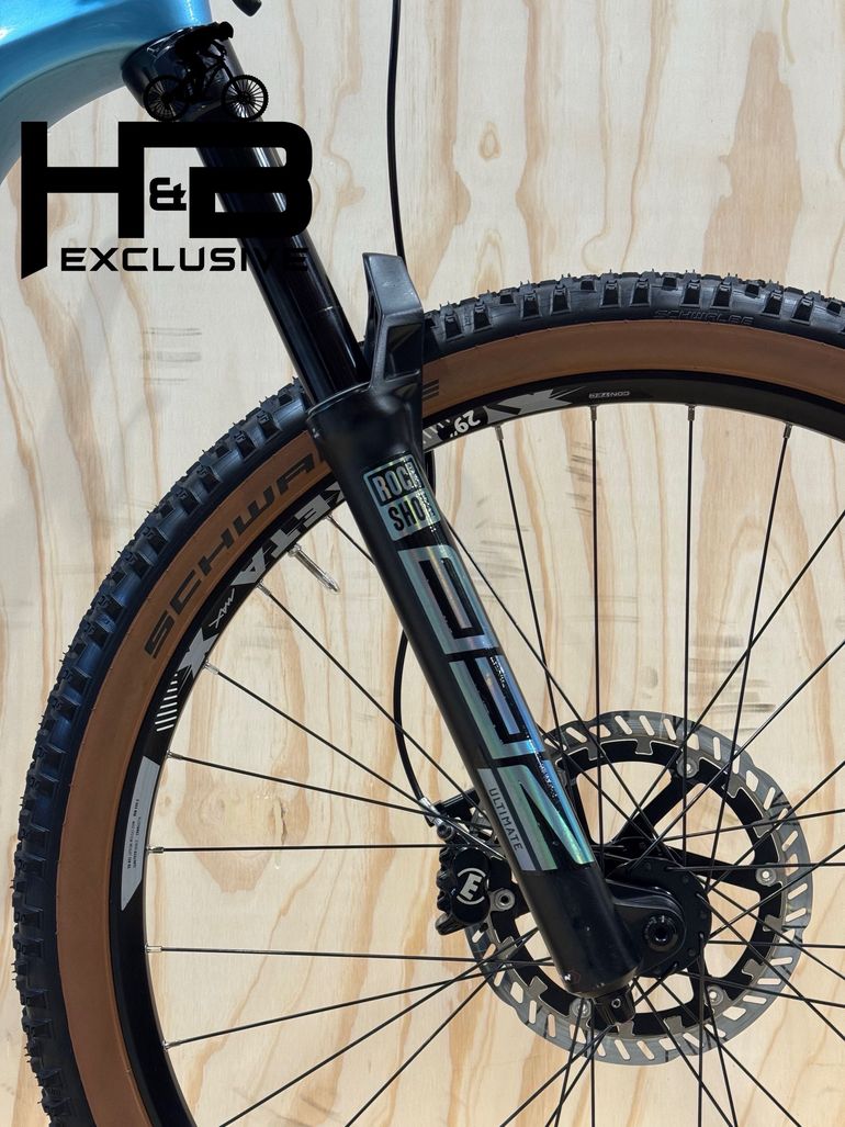 Used Cannondale Moterra Neo Carbon 2 Sram NX 2022 Mountainbike, Blue — image 4 of 12