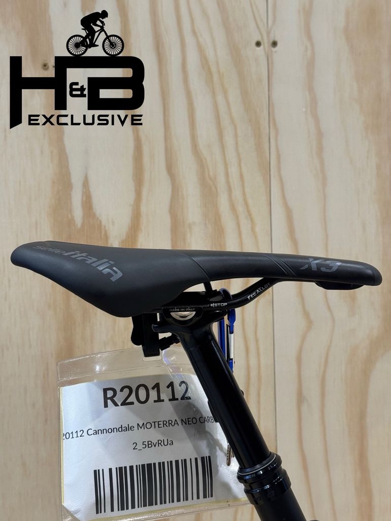 Used Cannondale Moterra Neo Carbon 2 Sram NX 2022 Mountainbike, Blue — image 8 of 12