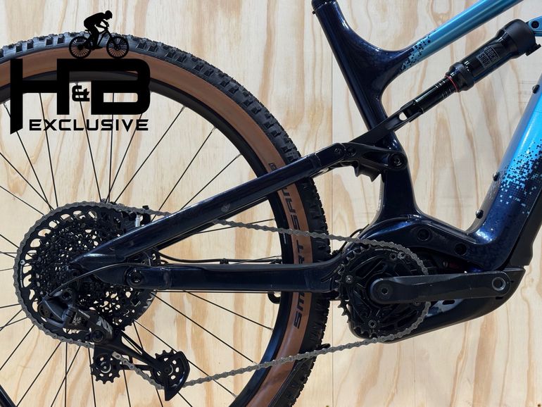 Used Cannondale Moterra Neo Carbon 2 Sram NX 2022 Mountainbike, Blue — image 3 of 12