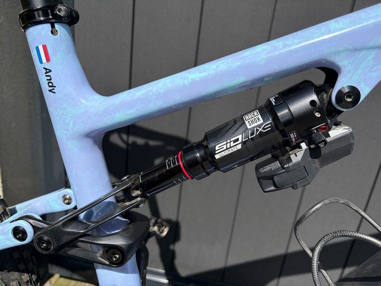 Used Specialized S-Works Epic 8 - SRAM XX SL AXS, RockShox Ultimate Flight Attendant 2026 2026 Mountainbike, Blue, 29 — image 14 of 25