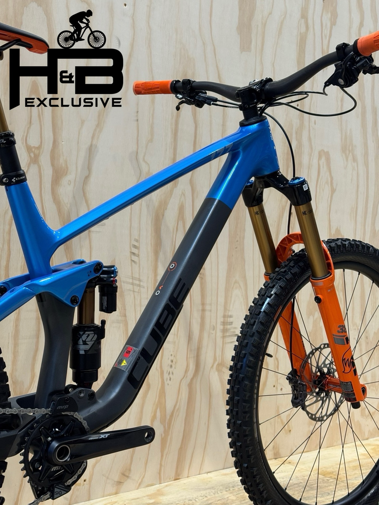 Brugt CUBE Stereo One77 C:68X SLX Carbon Shimano XT 2024 Mountainbike — billede 10 af 12