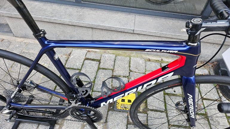 Used Merida Scultura Bahrain Edition Disc Sram Red Etap Axs 2019 Road & Gravel — image 9 of 17