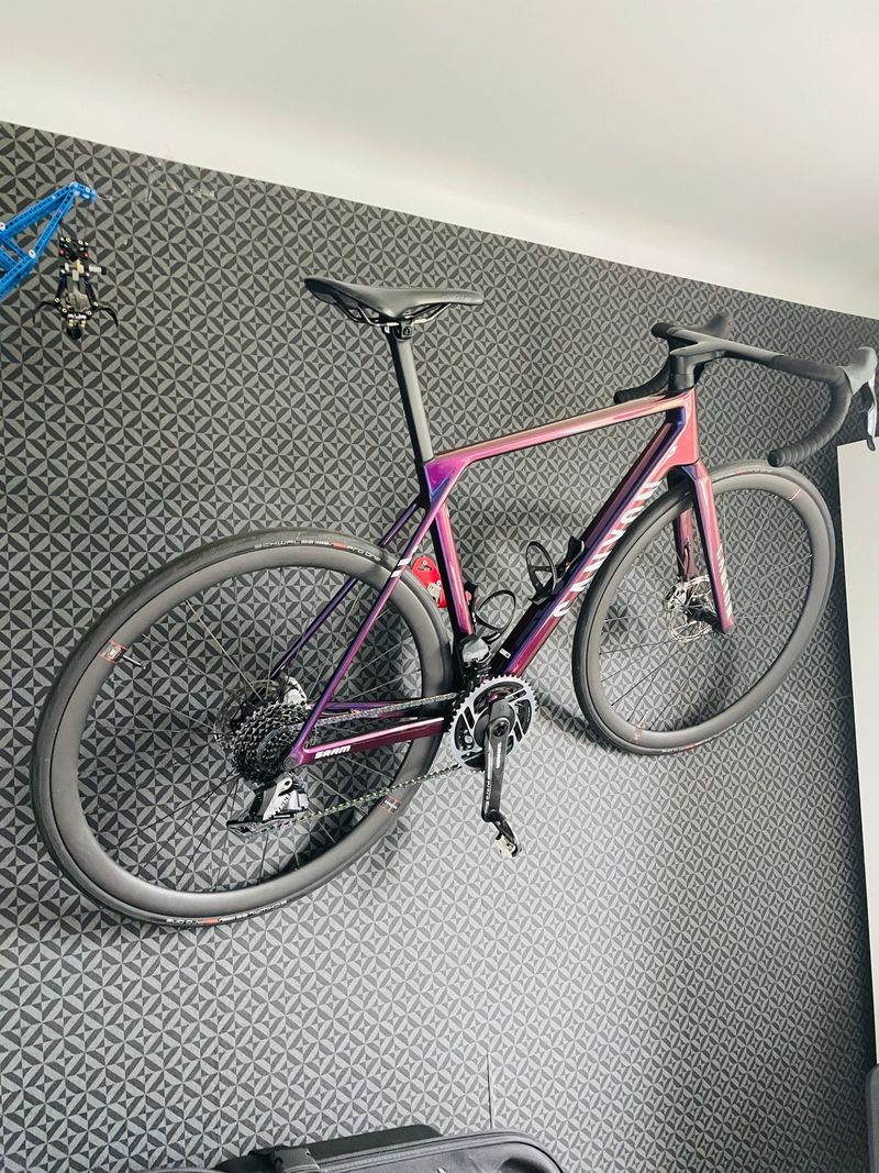 Used Canyon Ultimate CFR eTap 2024 2024 Road & Gravel, Purple — image 1 of 12