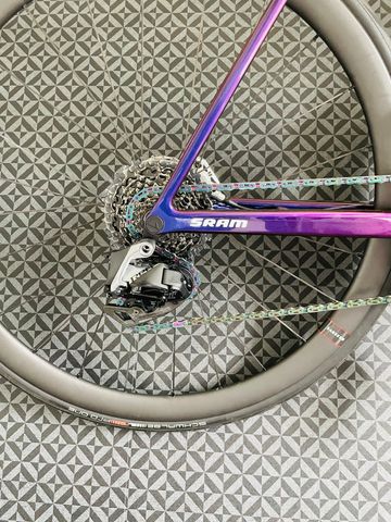 Used Canyon Ultimate CFR eTap 2024 2024 Road & Gravel, Purple — image 3 of 12