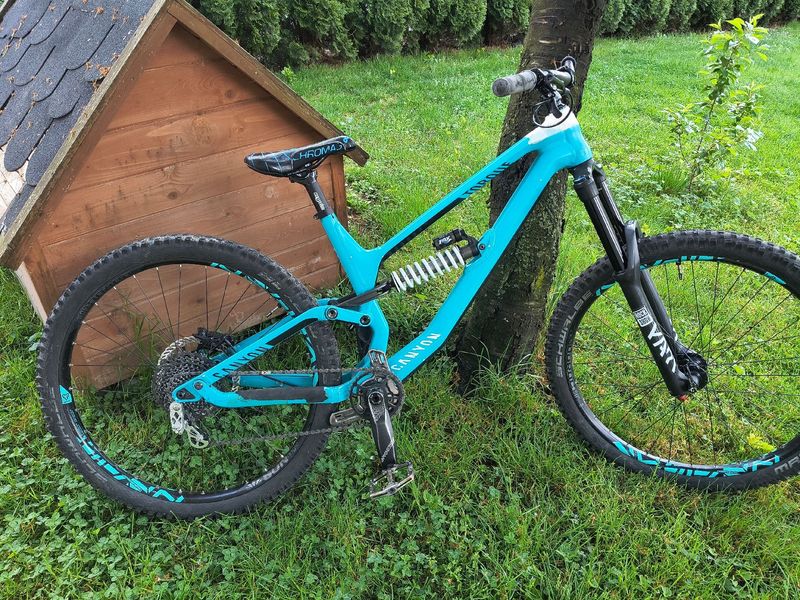 Used Canyon Torque Shimano SLX 2019 Mountainbike, Blue — image 1 of 4