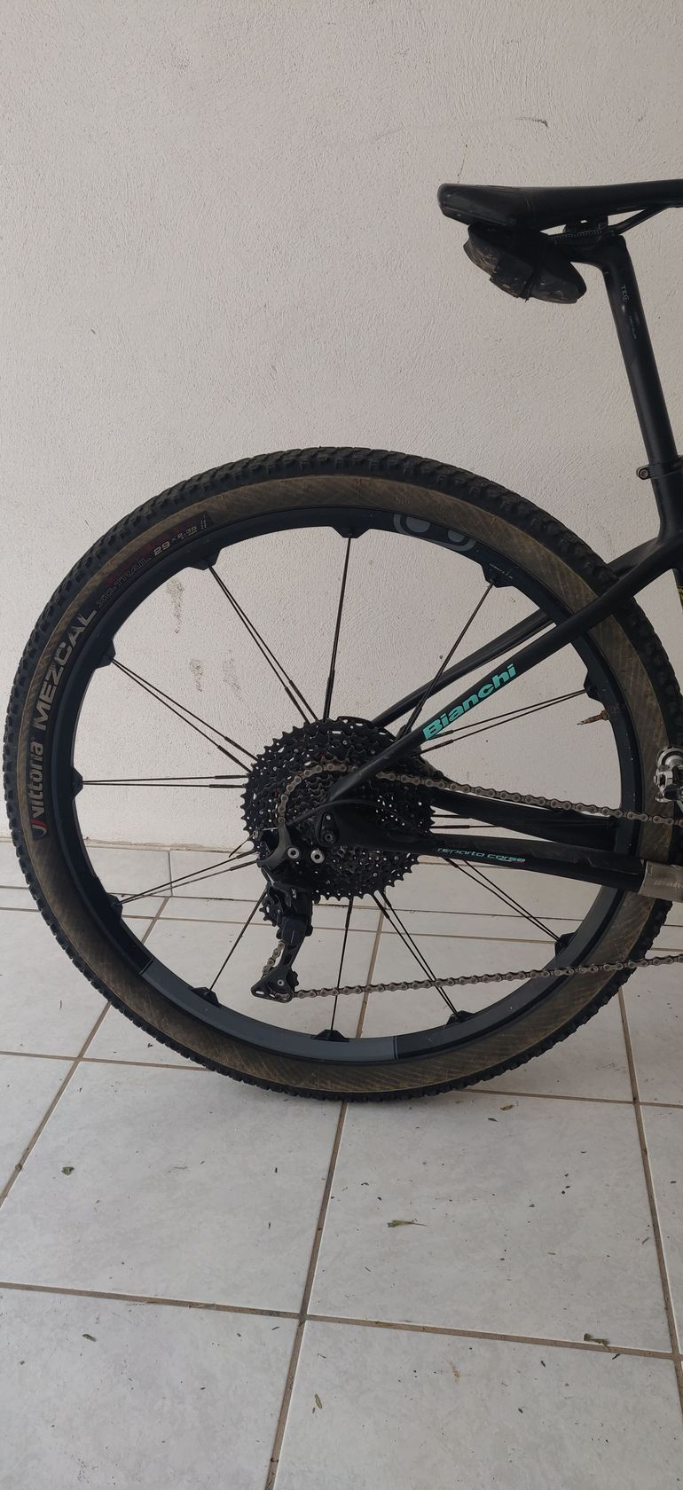 Used Bianchi Shimano Deore Xt 2016 Mountainbike, Schwarz — image 3 of 6