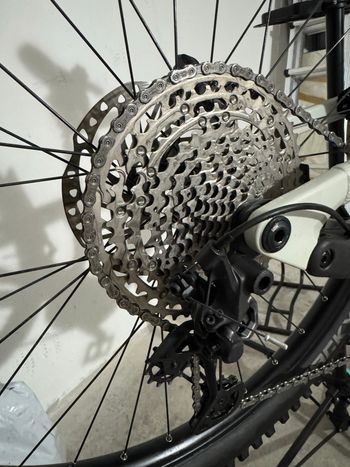 Used CUBE STEREO HYBRID ONE77 HPC, SLX 800 2025 2025 Mountainbike, White, 29, 27.5 — image 9 of 14