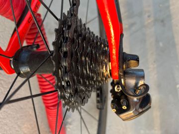 Used Cannondale SuperSix EVO Shimano Ultegra Di2 2016 Road & Gravel, Red — image 8 of 10