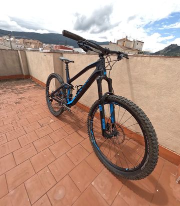 Used Canyon Spectral SRAM X0 2016 Mountainbike, Blue — image 2 of 8