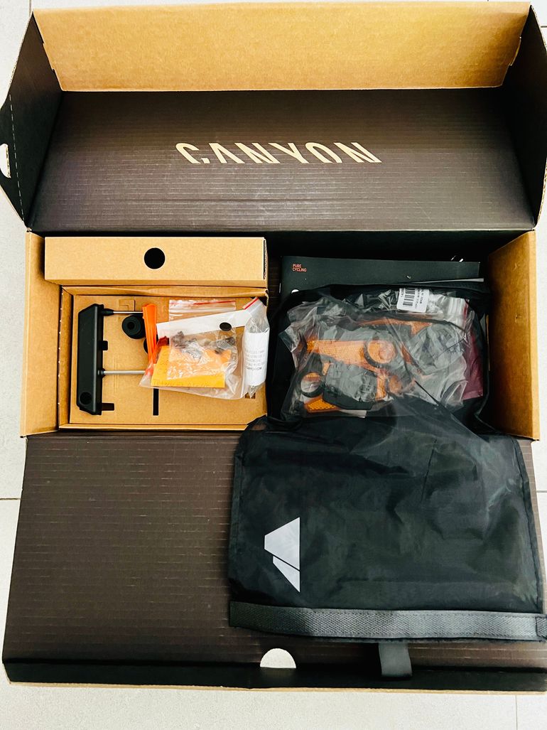 Used Canyon Grizl CF SL 7 eTap 2023 2023 Road & Gravel, Orange — image 8 of 14