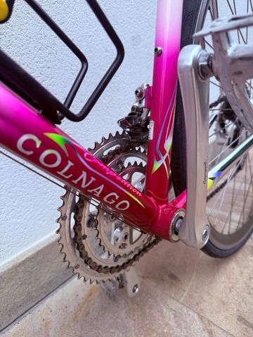 Used Colnago Tecnos Campagnolo Chorus 1993 Road & Gravel, Red — image 10 of 16