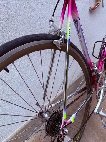Used Colnago Tecnos Campagnolo Chorus 1993 Road & Gravel, Red — image 9 of 16