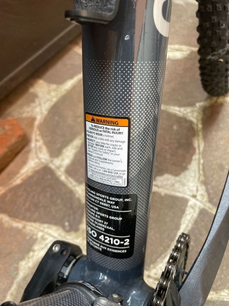 Used Cannondale Trail 6 2023 Mountainbike, Light Gray — image 7 of 18